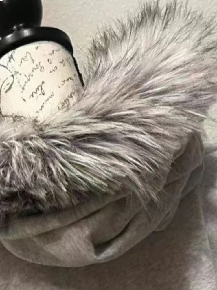 Jaket Musim Dingin Estetika y2k Fashion Wanita Vintage Gothic Punk Cetak Huruf Resleting Hoodie Baru Harajuku Streetwear Pakaian Hangat