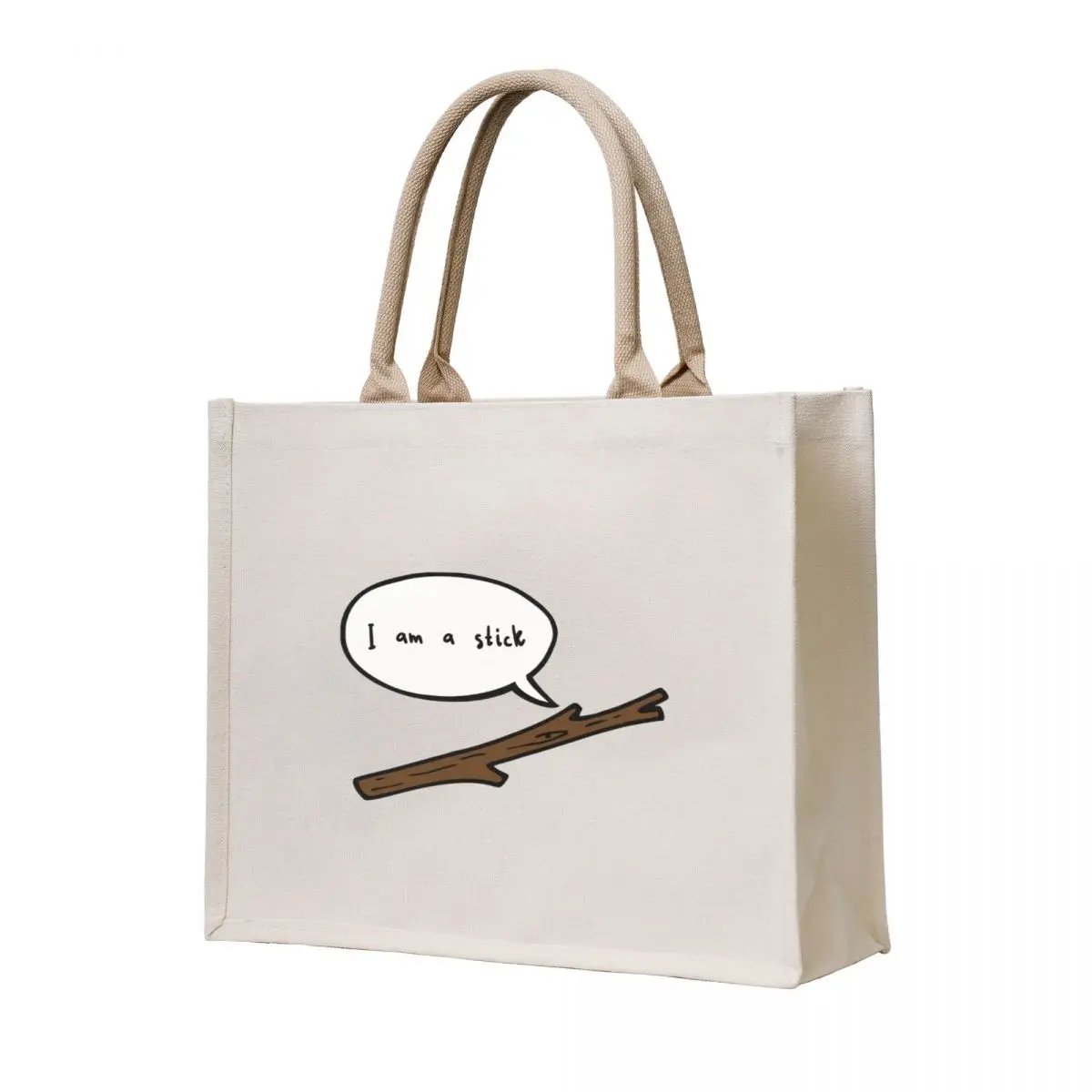 I am a Stick Tote Bag Women's shopper bag tote bags cloth bags the tote bag