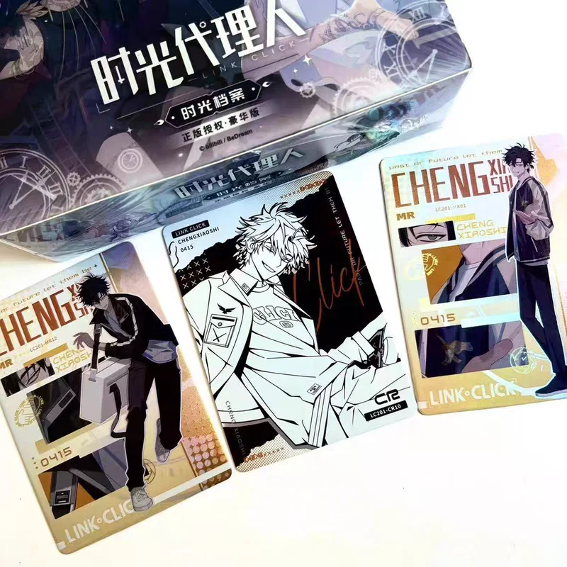 Card.Fun Original Link Click Card Time Archive Deluxe Edition Cards Animation Cheng Xiaoshi Lu Guang Collection Card Game Toys