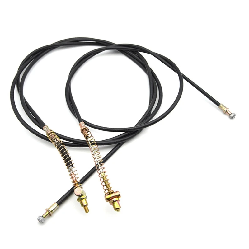 Przedni tylny hamulec bębnowy kabel do pociągania drutu do pojazdu elektrycznego skuter atv skuter motor terenowy H9EE