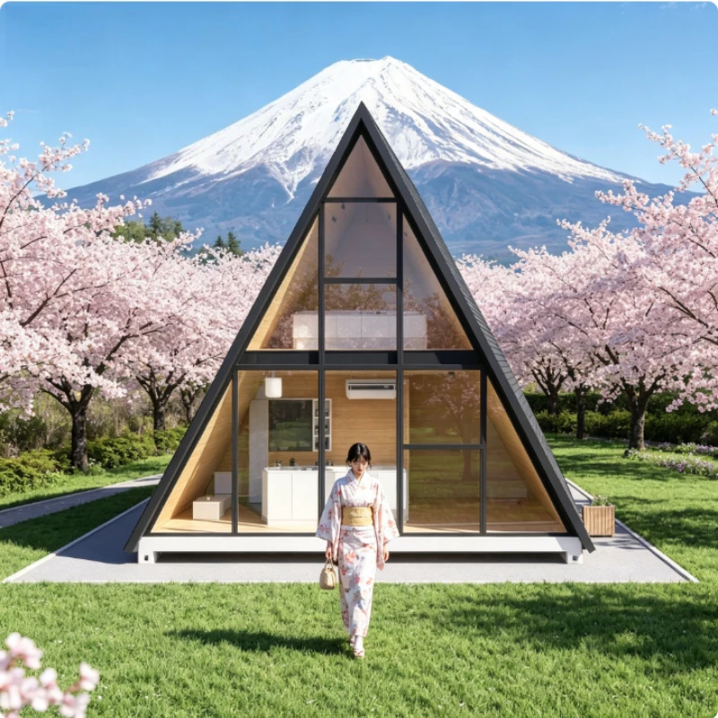 Casa en Forma de A, Eco-lodgin - Sustainable Living House reseña y precio