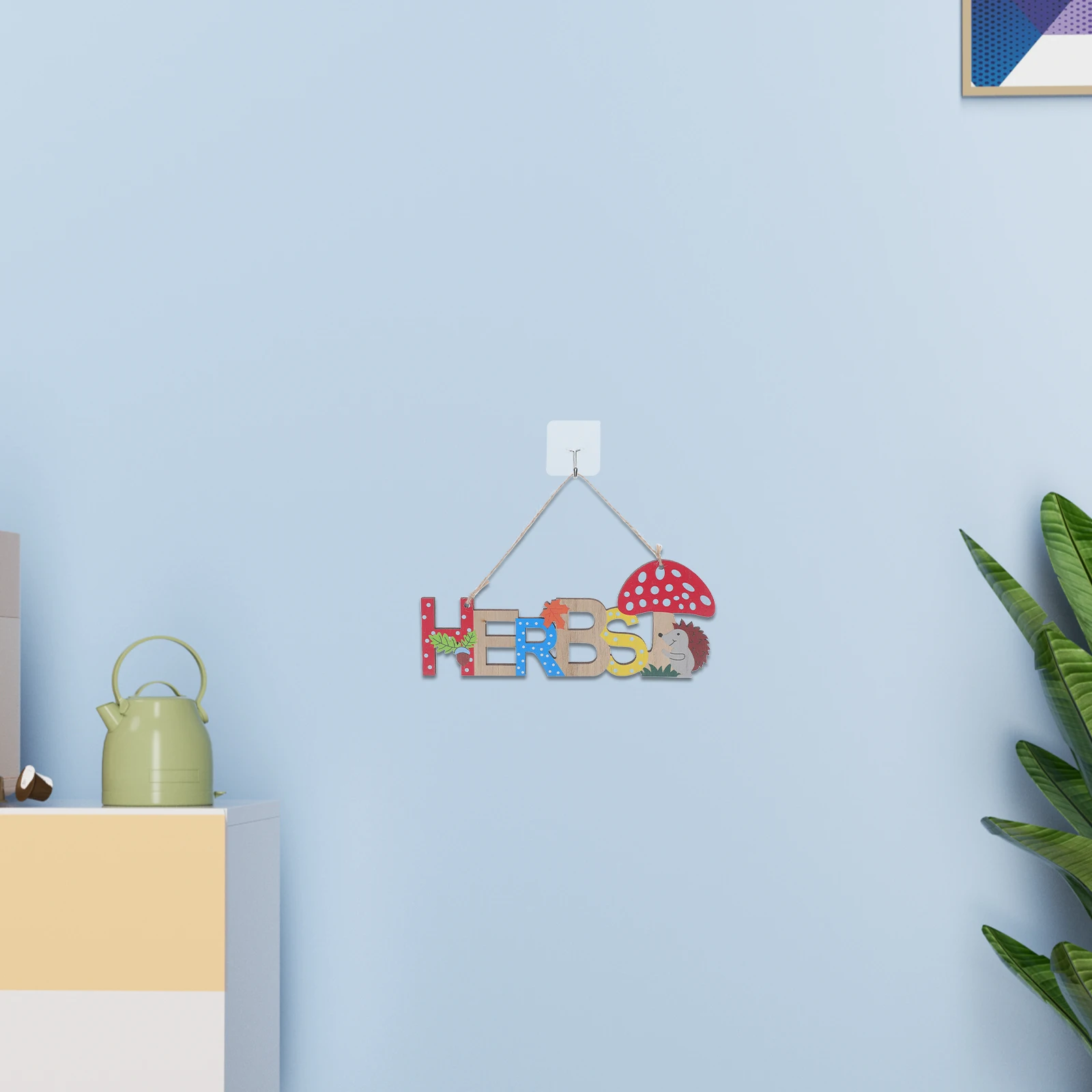 

3Pcs Charming Wooden Animal Hanging Decoration for Home Wall Decor Creative Pendant Wall Art Sculpture