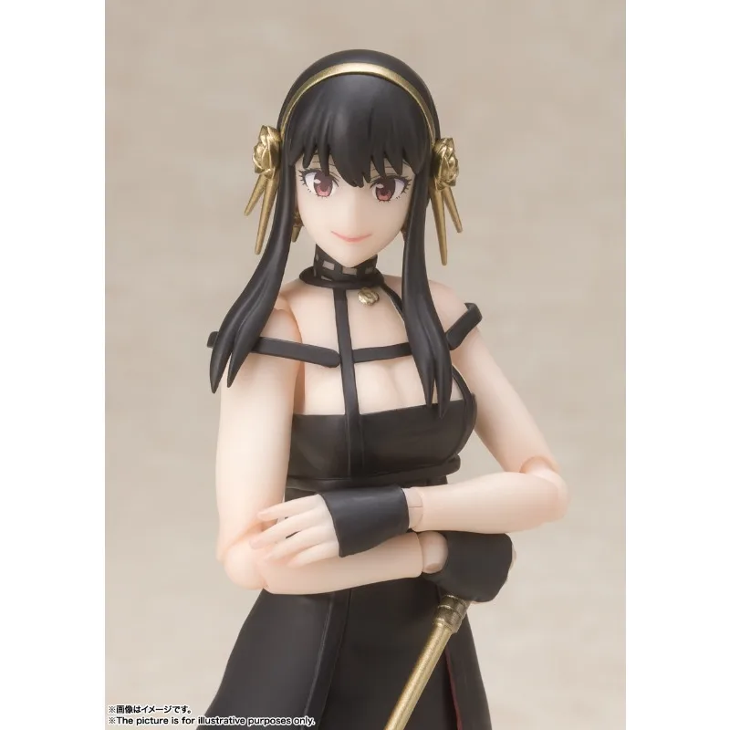 Bandai S.H.Figuarts Spy x Family Yor Forger Versión Asesina Figura de acción coleccionable de alta calidad, modelo detallado, regalo navideño, en stock.