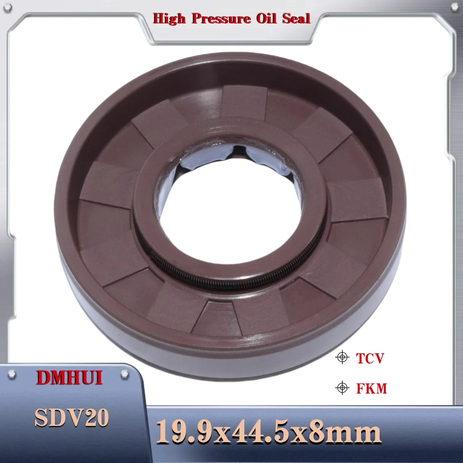 19.9x44.5x8 Shaft seal Fit for  Parker SDV20 Vane Pump Shaft oil seal Hydraulic Pump/Motor Rotary Shaft Sealing