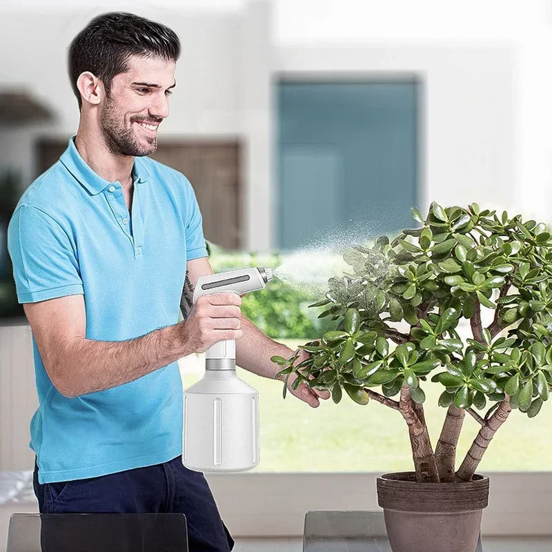 Electric Plant Spray Bottle Automatic Watering Fogger USB Electric Sanitizing Sprayer Hand Watering Machine Plants Garden Tool