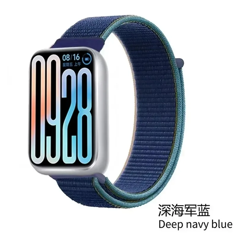 Nylon Braided Strap for Redmi Watch 4 5 6 Bracelet SmartWatch breathable watchband Xiaomi Mi Band 8 Pro/9 Pro Accessories correa