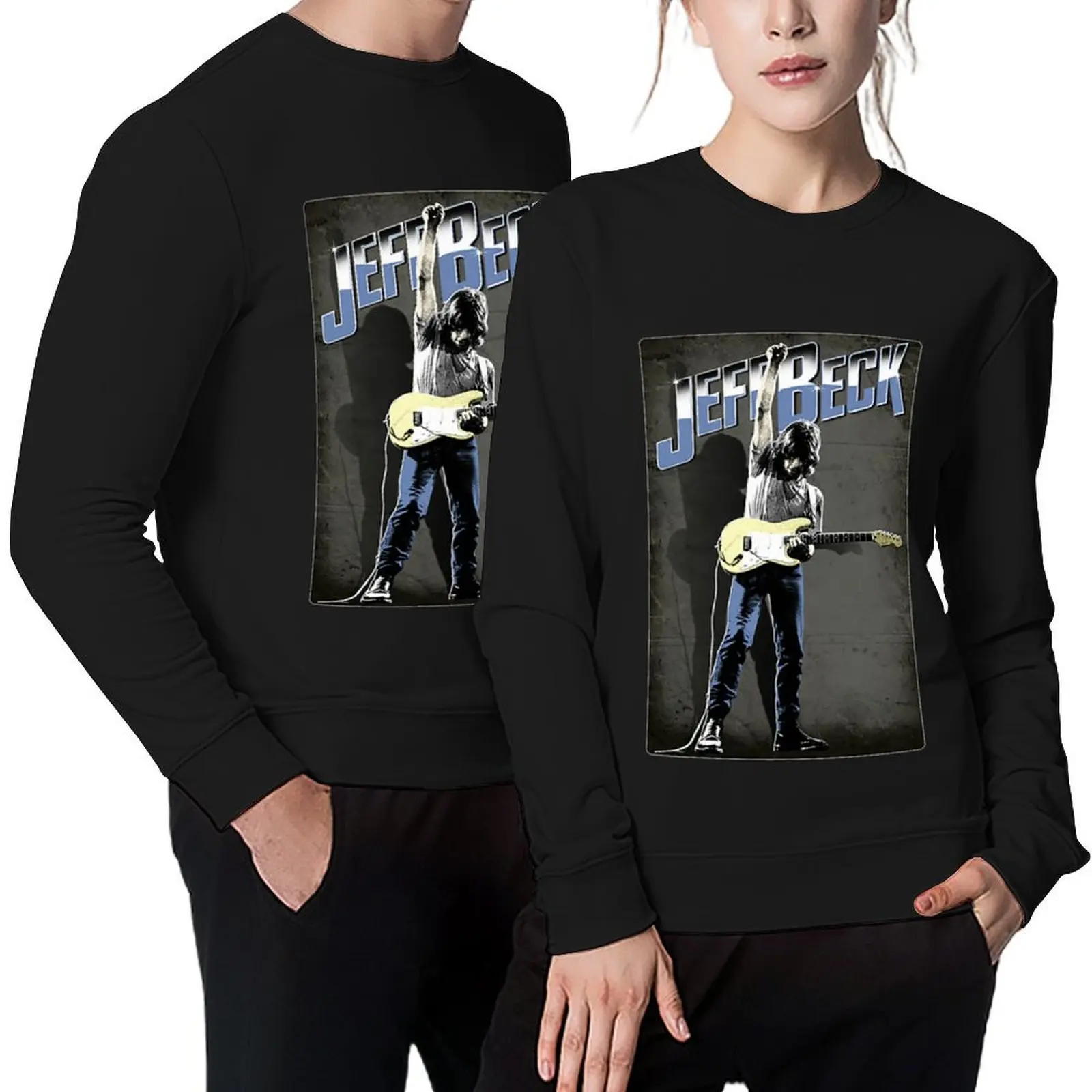 

Jeff Beck guitar legendaris| Perfect Gift Pullover men's winter sweater korean clothes men clothes men wear new sweatshirts