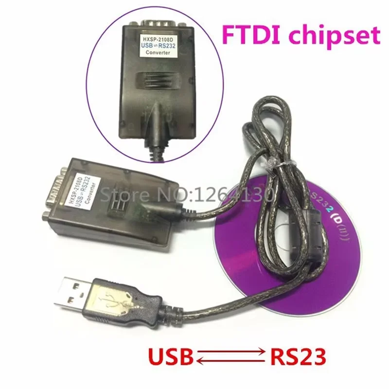 USB 2.0 Macho a Serial RS232 DB9 Cable Macho Convertidor FTDI FT232RL FT232BL Windows7 64 4 Cable GPS