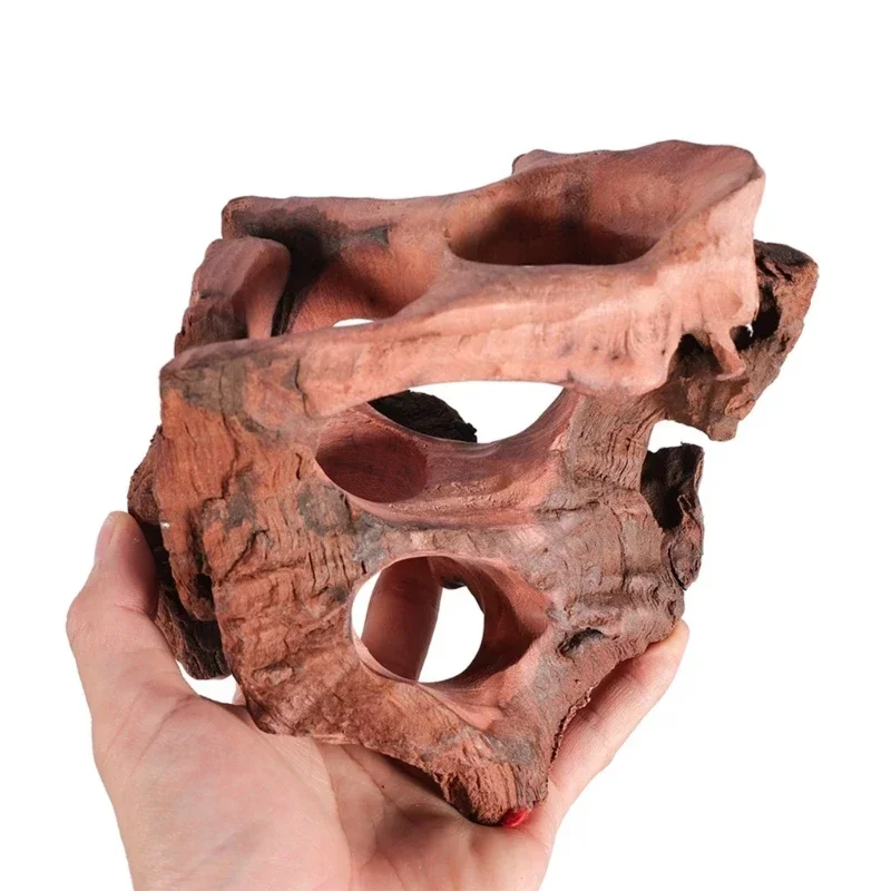 Aquarium Driftwood Decoration Natural Fishtanks Fish Shrimp Hideouts Tree Stump for Fish and Reptiles Random Styles