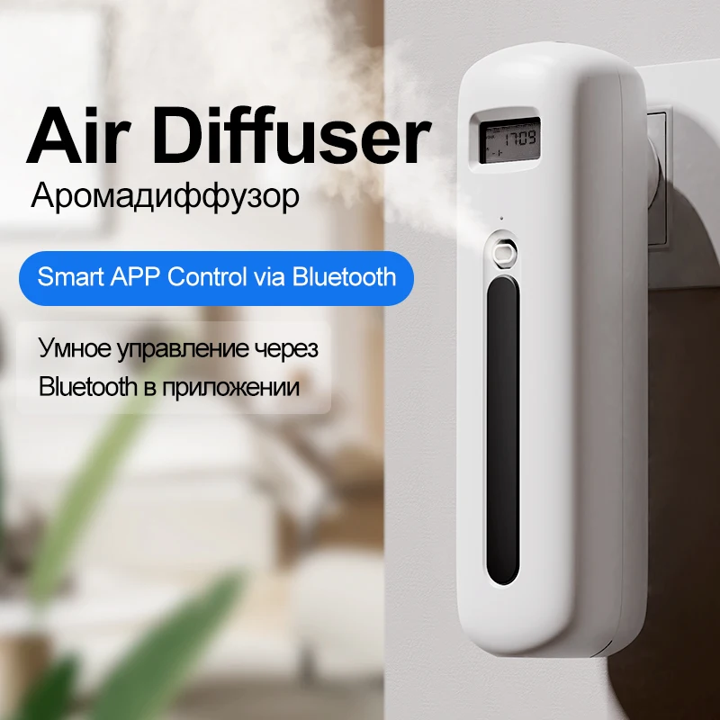 

Smart Aroma Diffuser 350m³ Large Coverage Bluetooth Timer Instant Deodorizer Enduring Scent for Home Office Hotel Gym