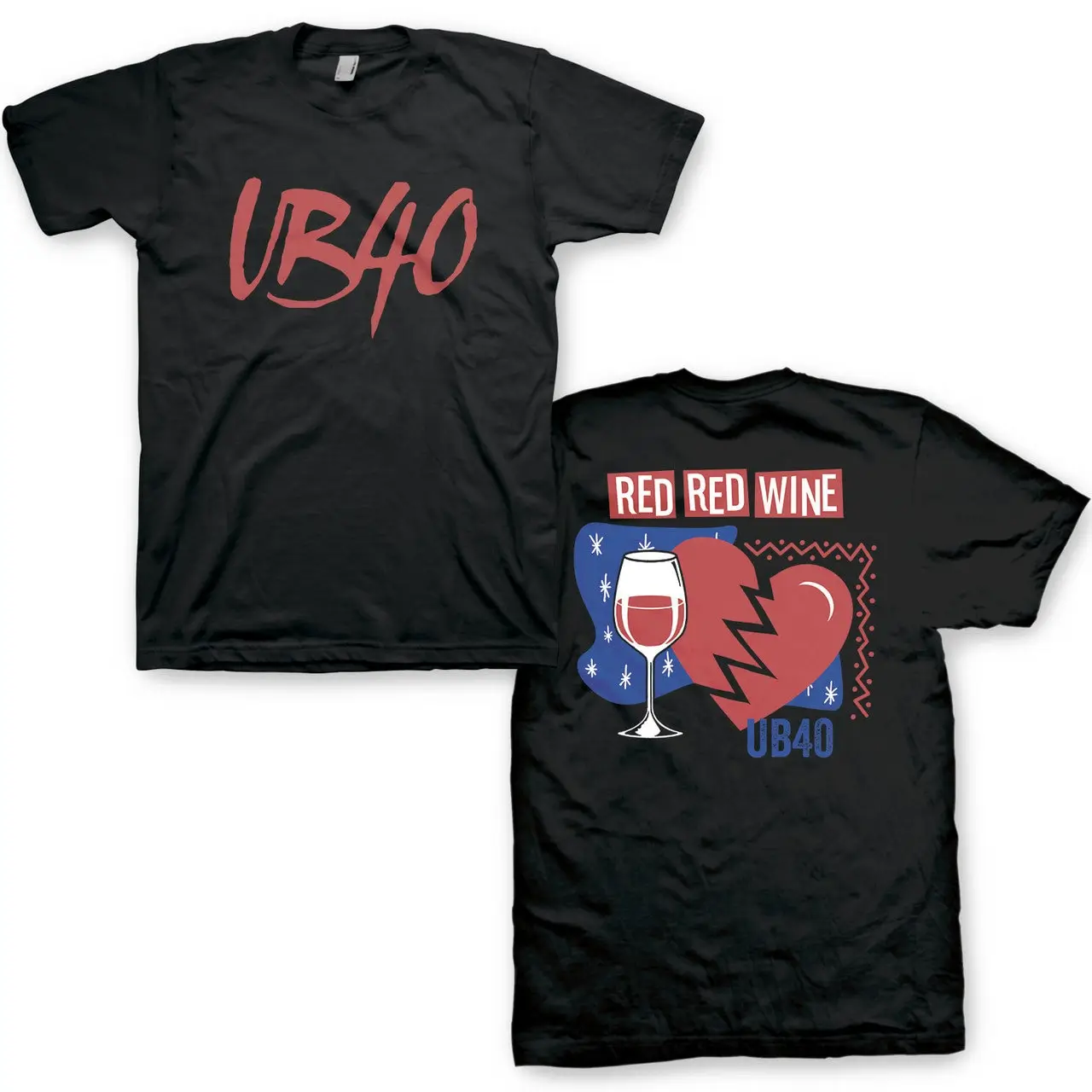 Ub40 Red Wine T Shirt