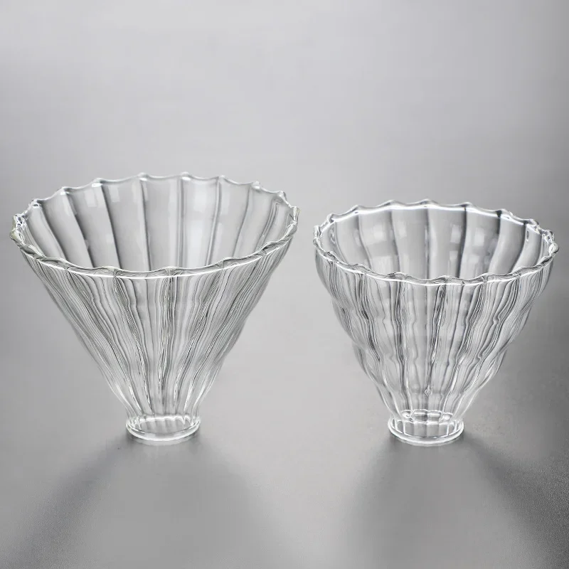 

-For Cone Quality Glass Dripper Coffee Dripper Tea Dripper