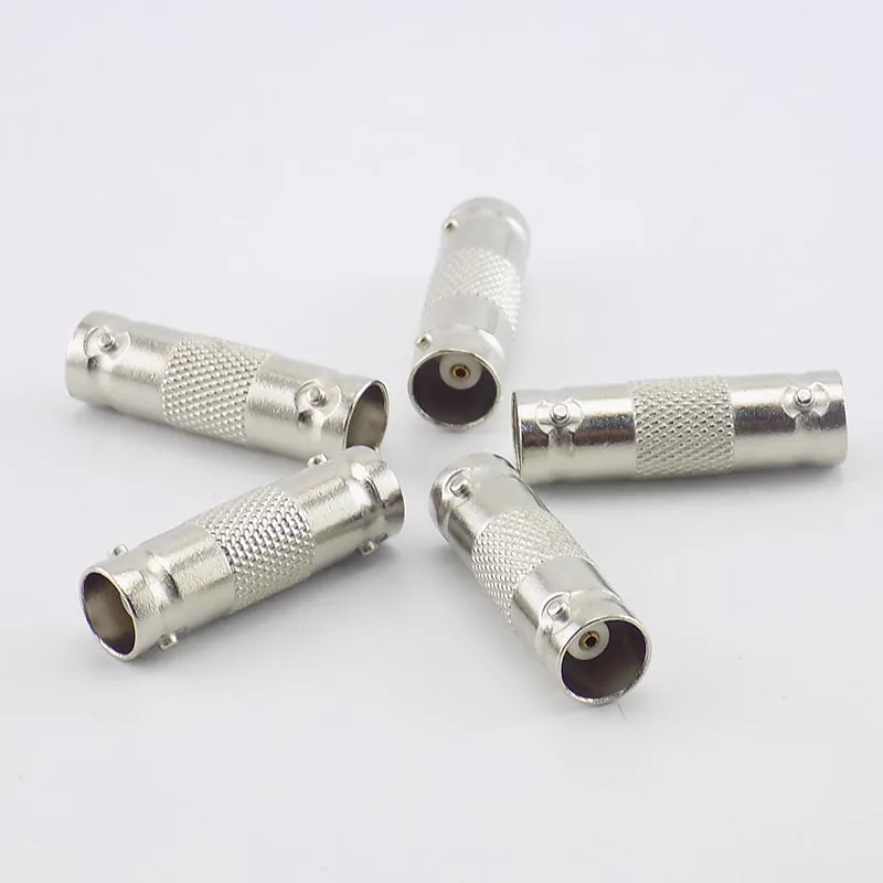 

5pcs/lot BNC Female to Female Video Surveillance System BNC Connector Coupler Coax Extender for CCTV Camera Accessories