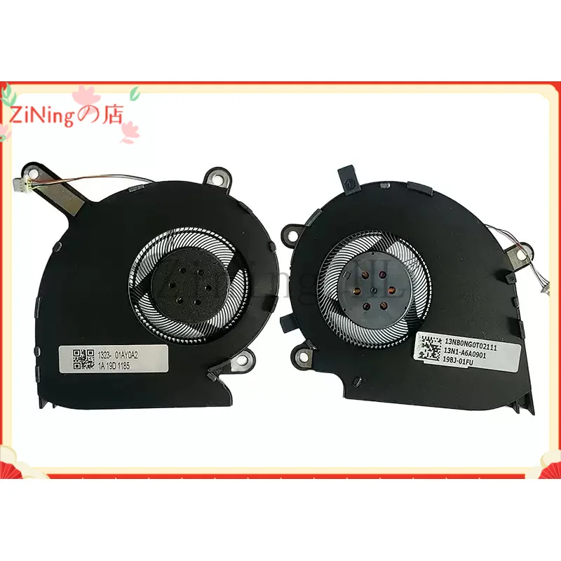 

Вентилятор охлаждения процессора и графического процессора для ASUS ROG S5D S7D G531 GL531 G531G G531GT G531GU/GD/GW