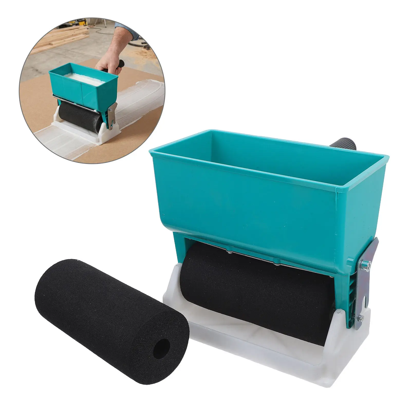 1set-glue-applicator-roller-320ml-wood-glue-roller-bottle-6inch-for-woodworking-wallpaper-crafts-portable-manual-adhesive
