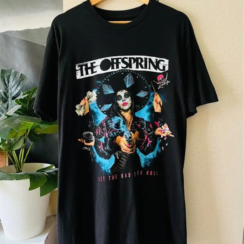 90s The Offspring Band Let The Bad Times Roll Graphic T shirt gift tee NH10613