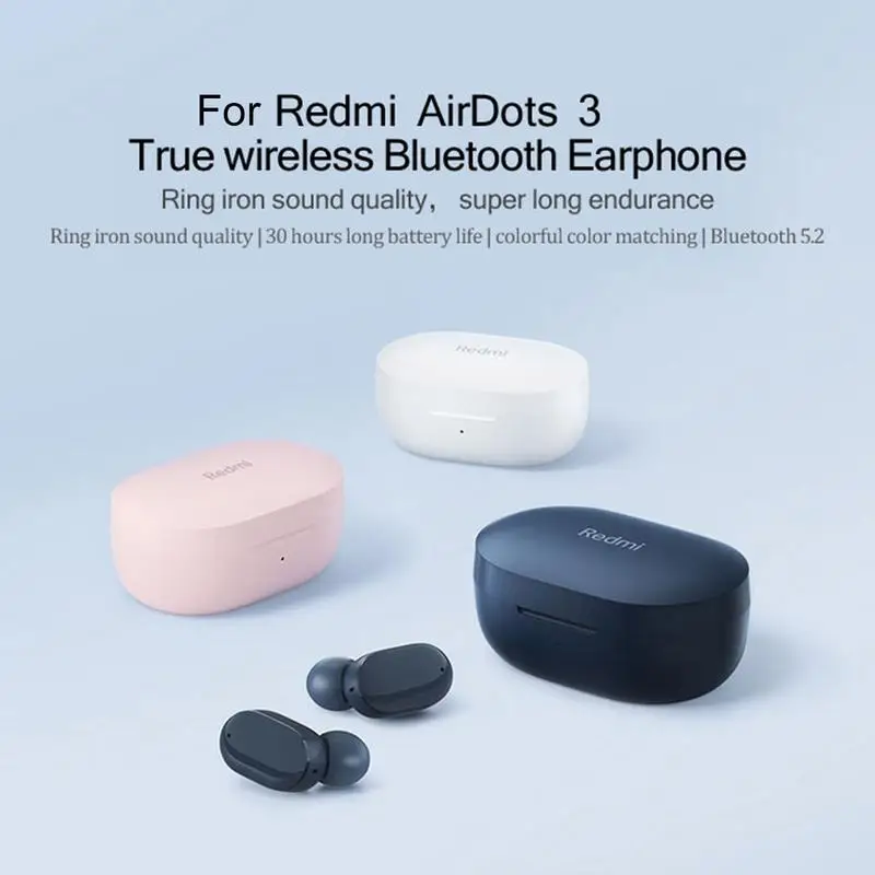 

Беспроводные наушники, стабильная удобная гарнитура для Redmi Airdots 3, наушники с сенсорным управлением, беспроводные наушники