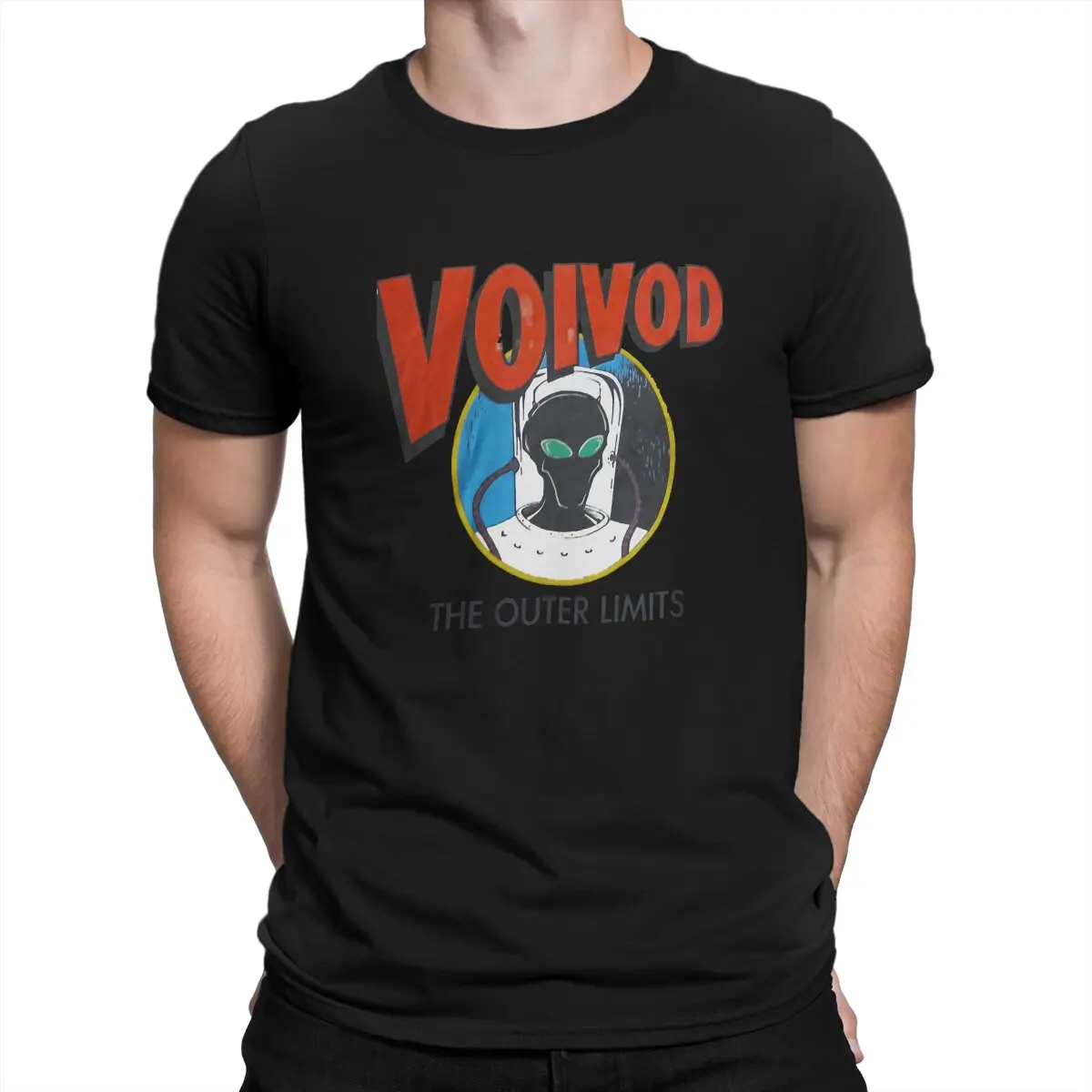 Voivod Man TShirt Outer Limits Fashion T Shirt Original Streetwear New Trend