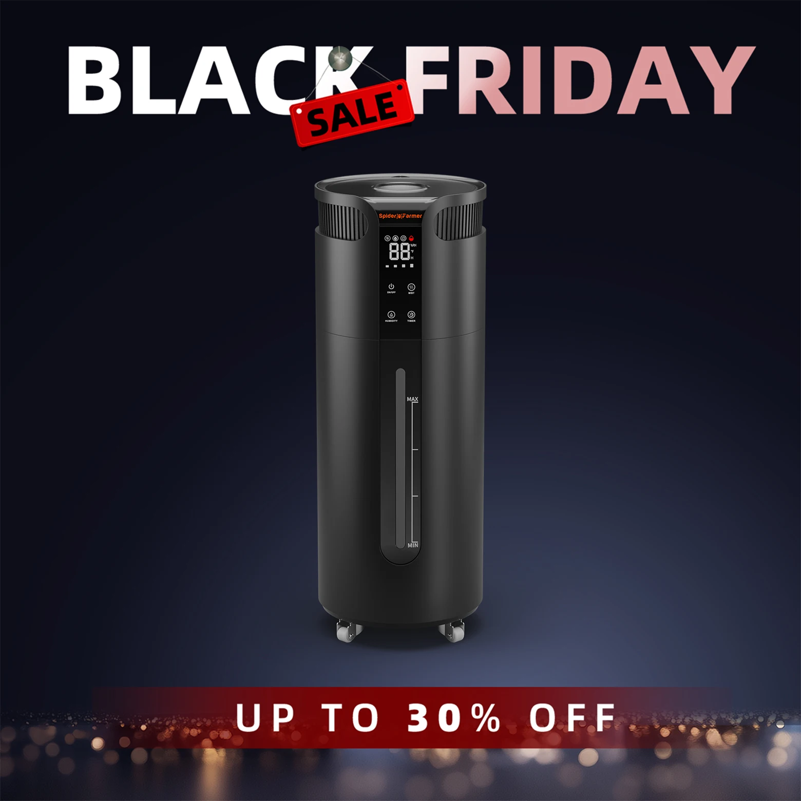 

Spider Farmer 16L Air Humidifier Mist Purifier Indoor for Commercial Plant Grow