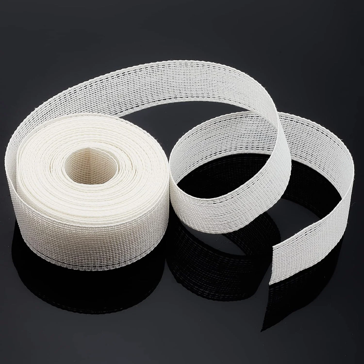 Fishbone Boning Lining Fabric, Sewing Hemming Guide Tape Trim, Wedding Veil Skirt Hem Tape, Clothing Hemmer Tool for Thin Fabric