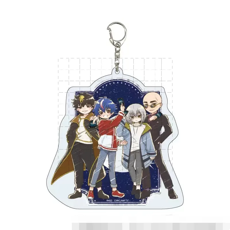 Game Sendou Aichi Kai Toshiki Tokura Misaki Katsuragi Kamui Sleutelhanger Pop Anime Acryl Sleutelhanger Hanger Gift