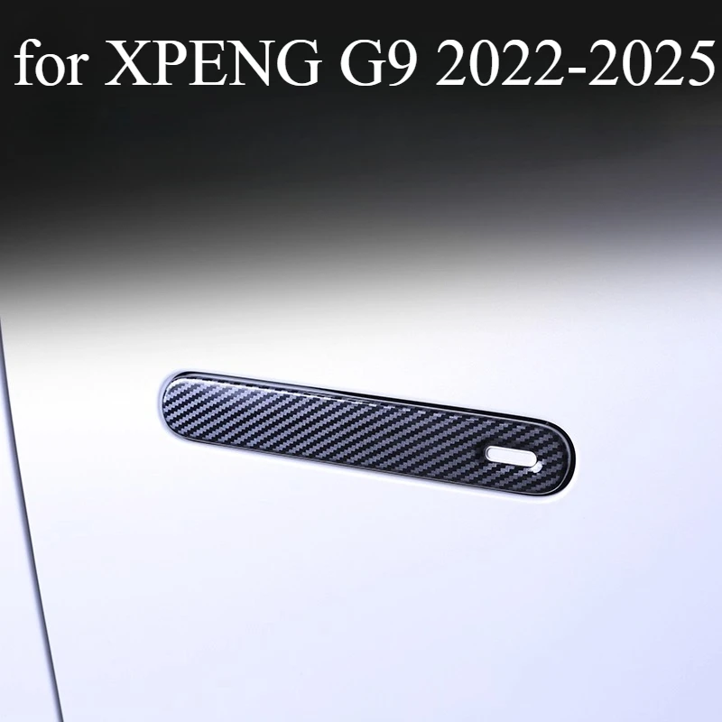 

Carbon Fiber Car Stickers Anti Scratch Car Door Handle Protector for XPENG G9 2022-2025