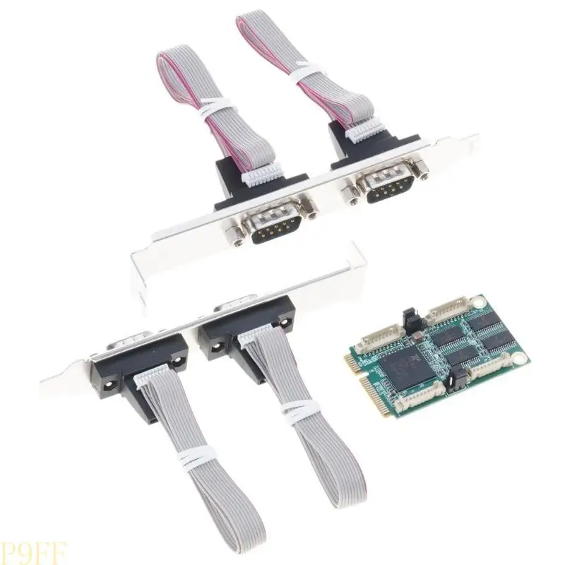 

CS1W MINI PCI-E to Serial Port Card Industrial Grade COM Card RS232 Signal DB9 pin Expansion Card