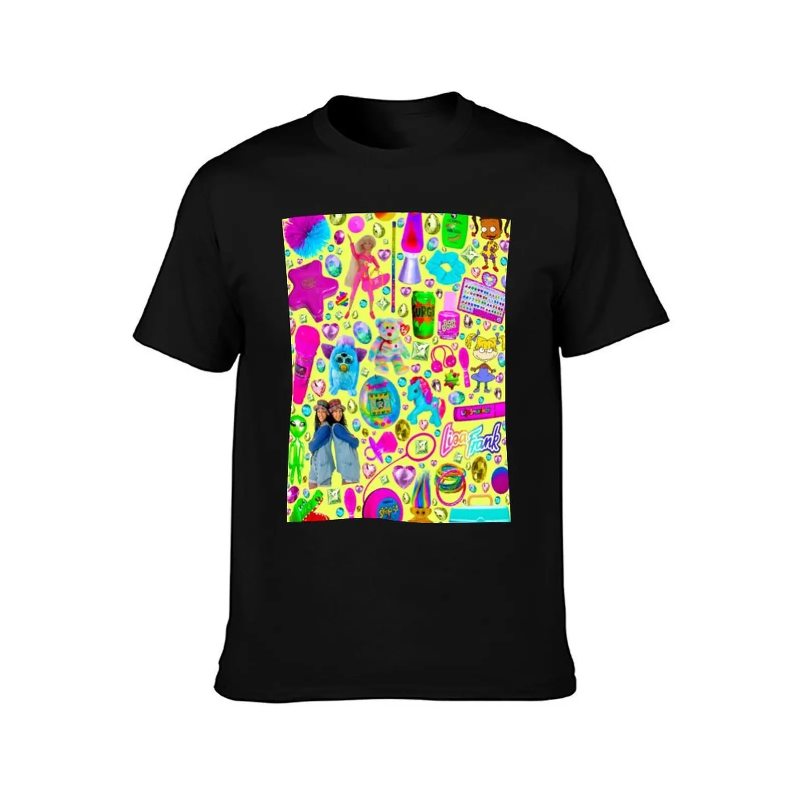 Yellow Nineties T-Shirt Big and Tall Solid Color T-Shirt