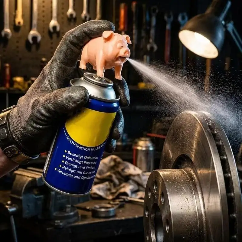 3D Printed Spray Nozzle Attachment,Funny Prank Cute Pig Spray, Compatible With Multiple Common Aerosol Valves