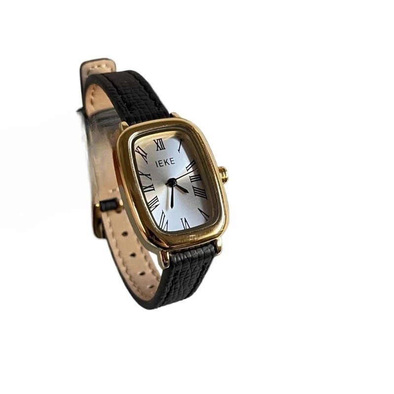 2025 waterproof quartz watch birthday gift niche retro high sense classic trend women's watch elegant and simple