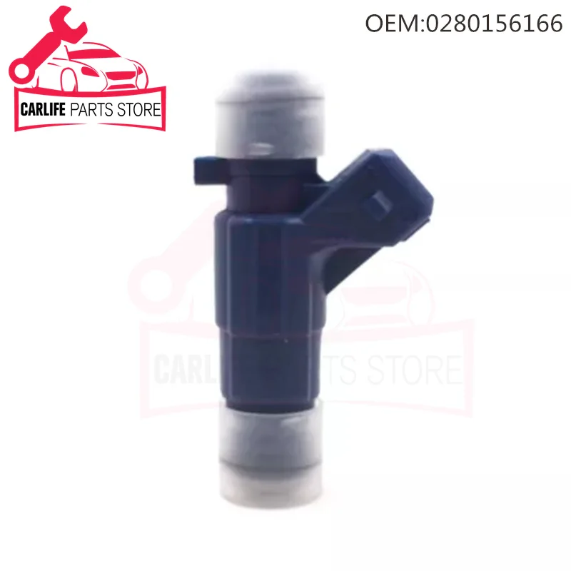 0280156166 Auto Fuel Injector Nozzle Car Accessories For Mitsubishi Colt Eclipse Galant Lancer Outlander For BYD F3 Zotye 5008