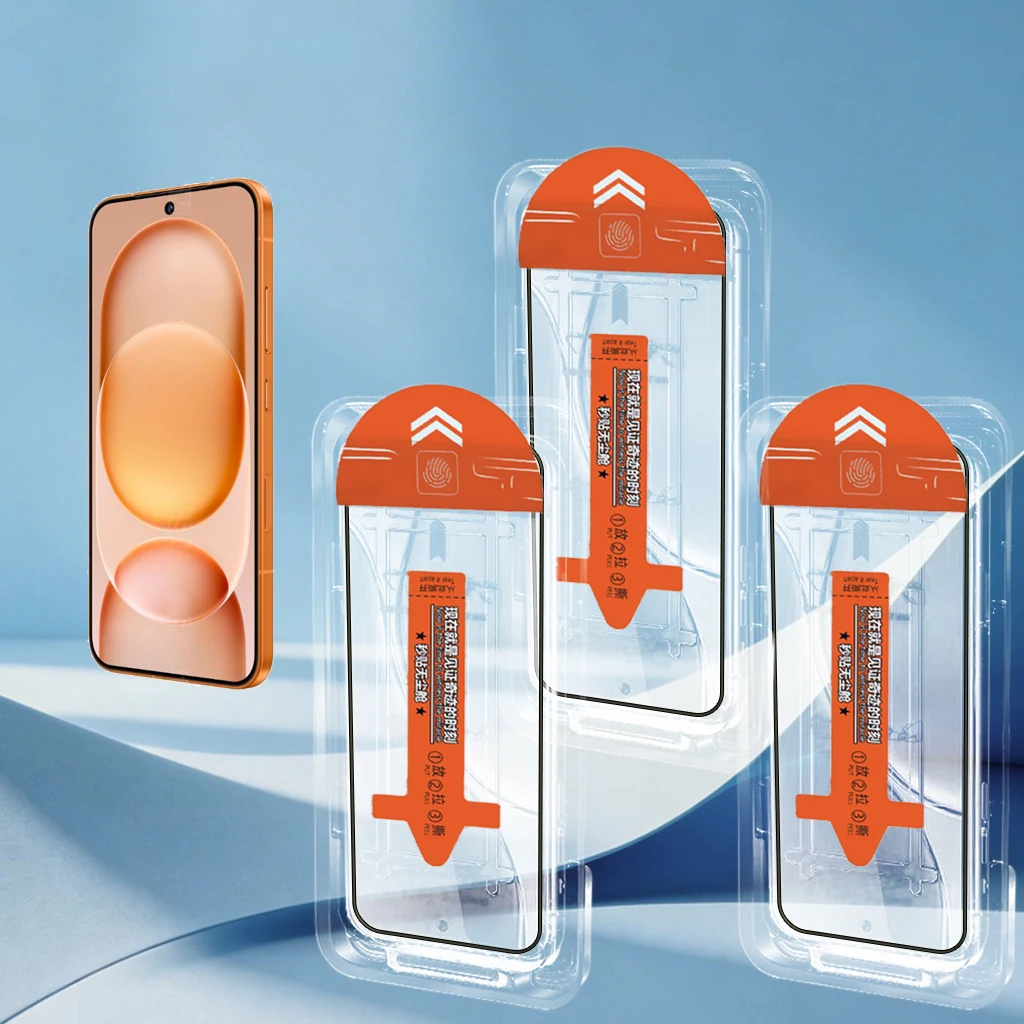 

3 комплекта защитных пленок для Honor Magic 8 Pro Air 8 Lite X9D, закаленное стекло, простая установка, защита от пыли, HD-пленка