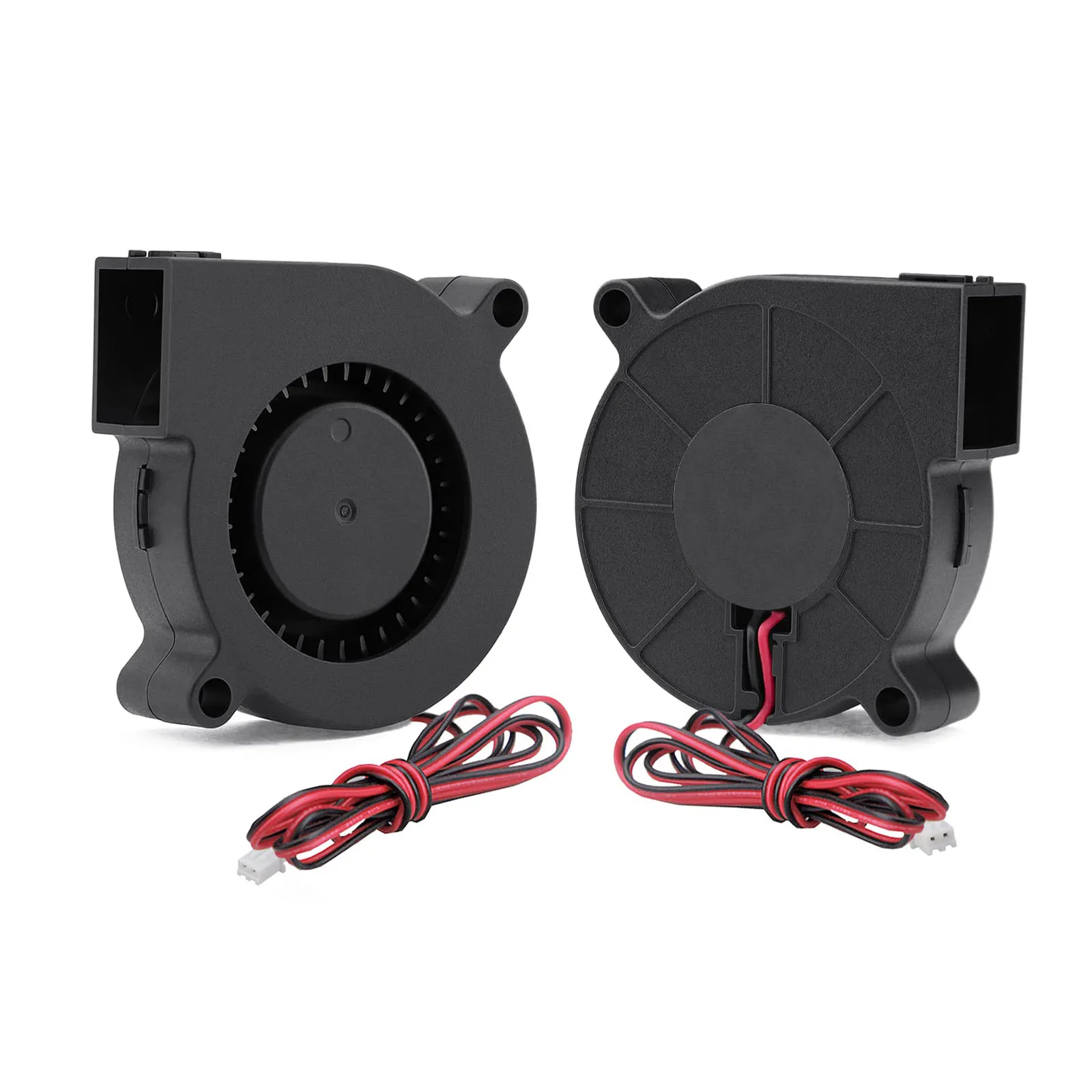 2PCS DC 5V 12V 24V 50x50x15mm Centrifugal Cooler 2Pin USB Radial Fan 5015 Turbo Blower 5cm 50mm Radiator for 3D Printer Cooling