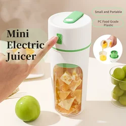 Electric Juicer Multifunctional Portable Juicer Fruit Blender Milkshake Juicer USB Smoothie Blender