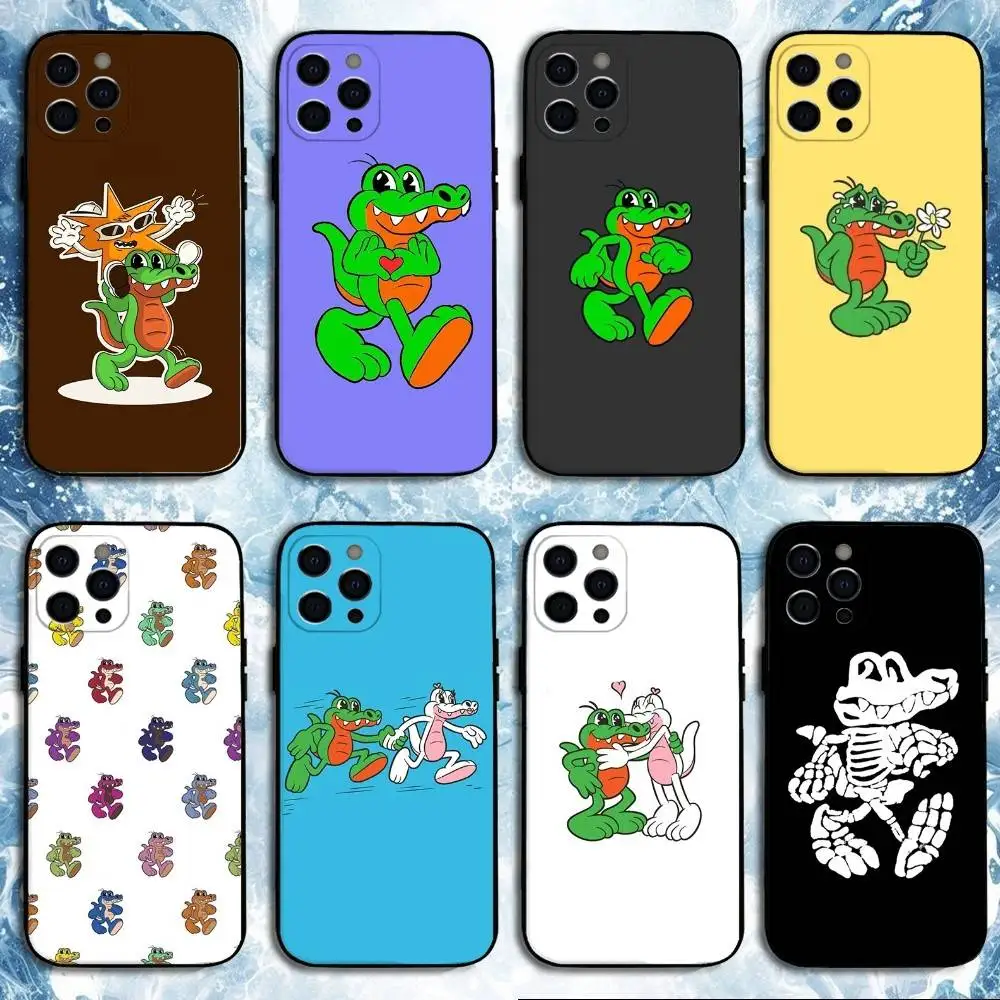 

Alvaro Diaz Coco Singer Phone Case For iPhone 16,15,14,13,12,11 Plus,Pro Max, Soft Silicone Black Cover