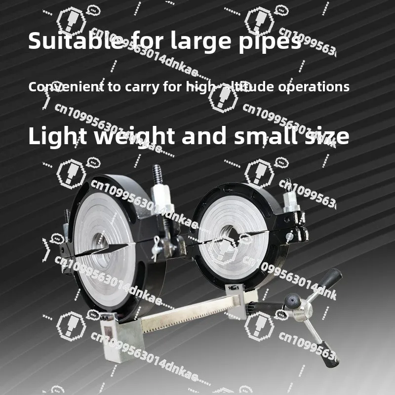 PE Hot Melt Bracket Same Layer Drainage Siphon Bracket Portable Butt Welding Rack Pipe Tightener Available for Aerial Work