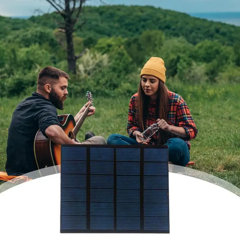 Portable Solar Panel Charger Small Outdoor High-Efficiency High-Performance Solar Panel for Travel Camping Hiking accessories