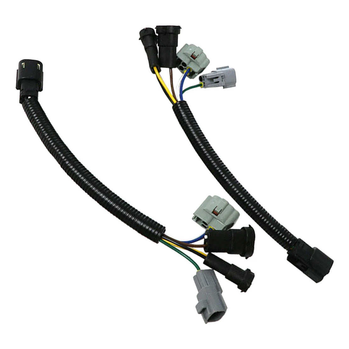 

1 пара адаптеров для жгутов проводов P-N-P, черные, подходят для Toyota Tacoma 2020 2019 2018 2017 2016