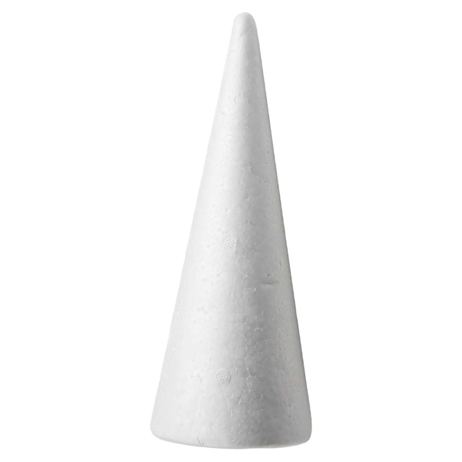 Solid Foam DIY Cone Polystyrene Childrens Handmade DIY Craft Cone Decoration For Home Craft Celebration Festival Party