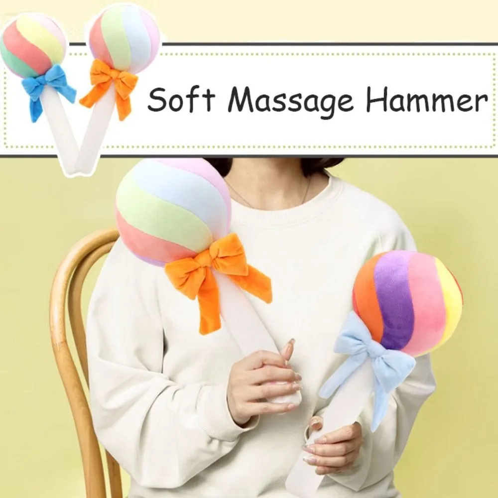 Kawaii Lollipop Massage Hammer Stick Scratch An Itch Relaxation Meridian Slap Stick Bow Back Beater Hitting Hammer Stick Neck