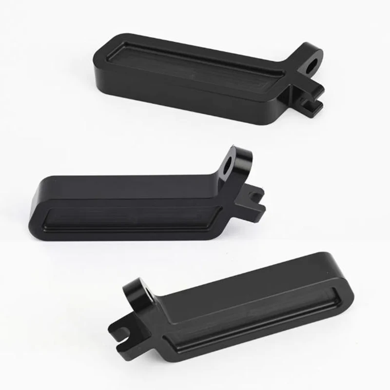 

CNC Machine Parts Manufacturer CNC Parts Quotation Black Plastic Irregular Perforated Bracket