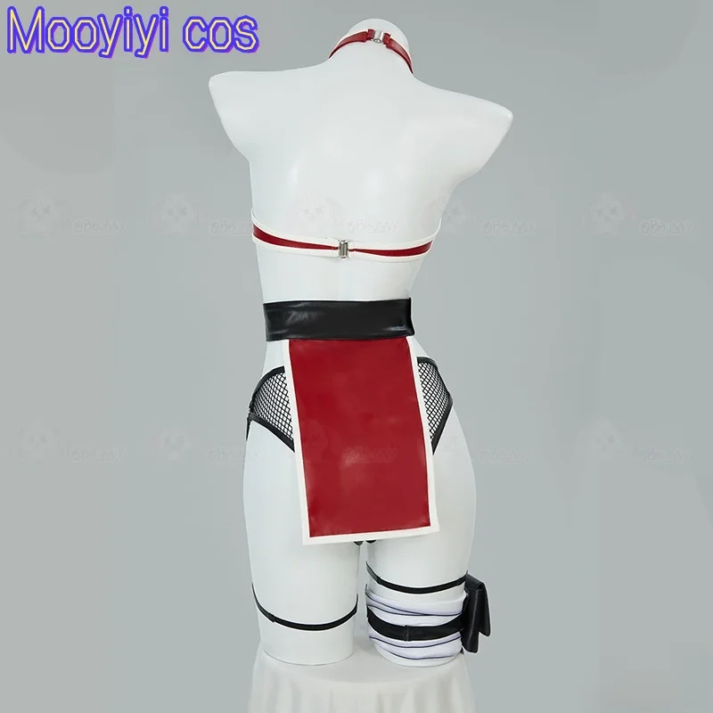 Nuovo costume cosplay Haruno Sakura Halloween Natale Giochi di ruolo Festa Comic S-XL Costume sexy Mooyiyi cos Giacca di pelle rossa