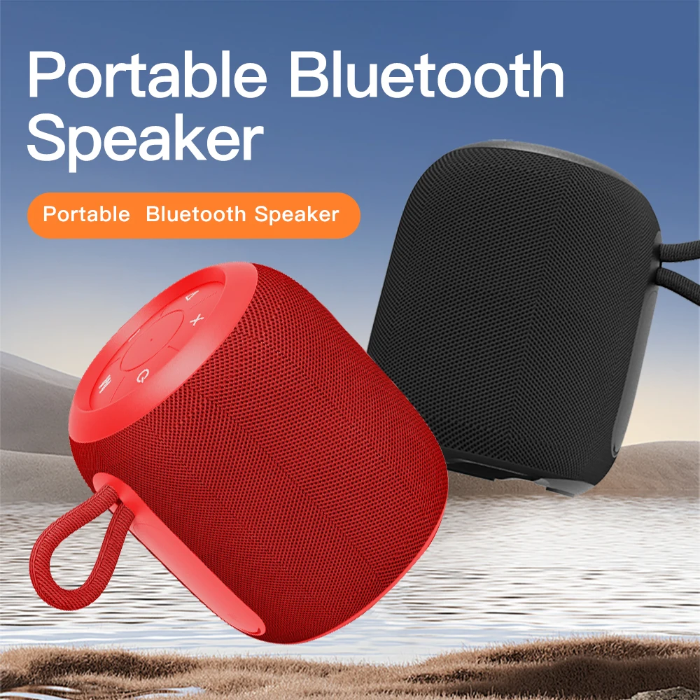 

Портативная Bluetooth-колонка BT618, беспроводная связь с басами, поддержка качества чистого звука Hi-Fi, уличные колонки со светодиодной подсветкой, водонепроницаемость IPX4