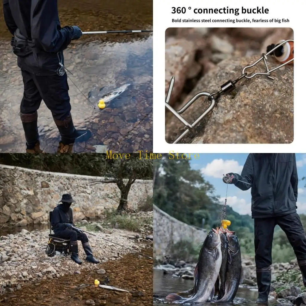 92me-fish-lock-buckle-tackle-set-fishing-accessory-stainless-steel-chain-stringer-with-reel-live-fish-lures-lock-belt