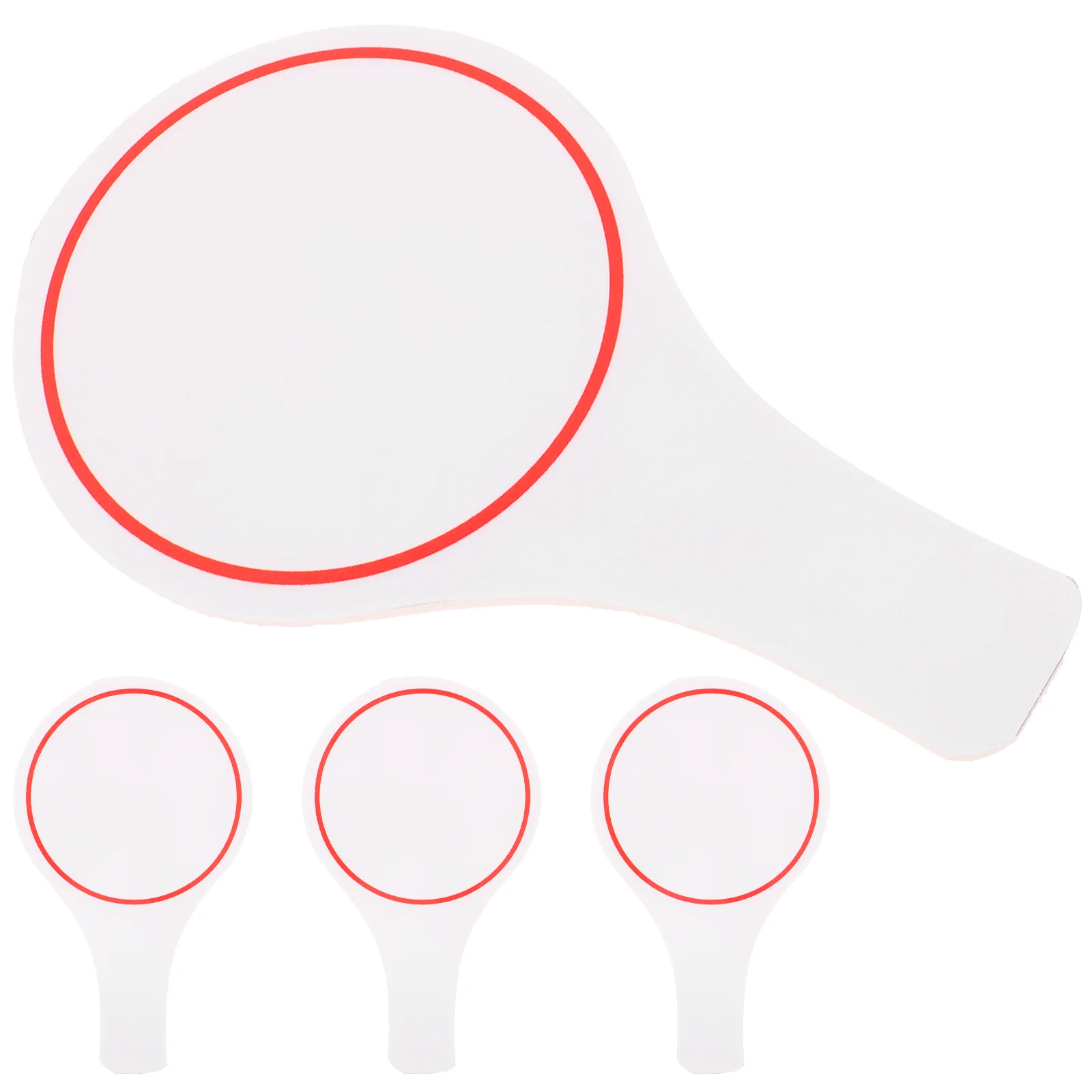 Blank Board Erasable Writing Scoreboard Voting Scoreboard for Judges Blank Writing Scoreboard Simple Scoreboard