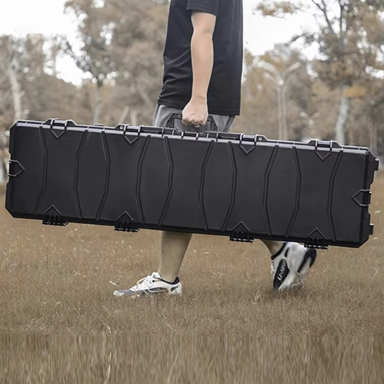 Hard Shell Plastic Equipment Tool Box Portable Outdoor Storage Box with Wheels