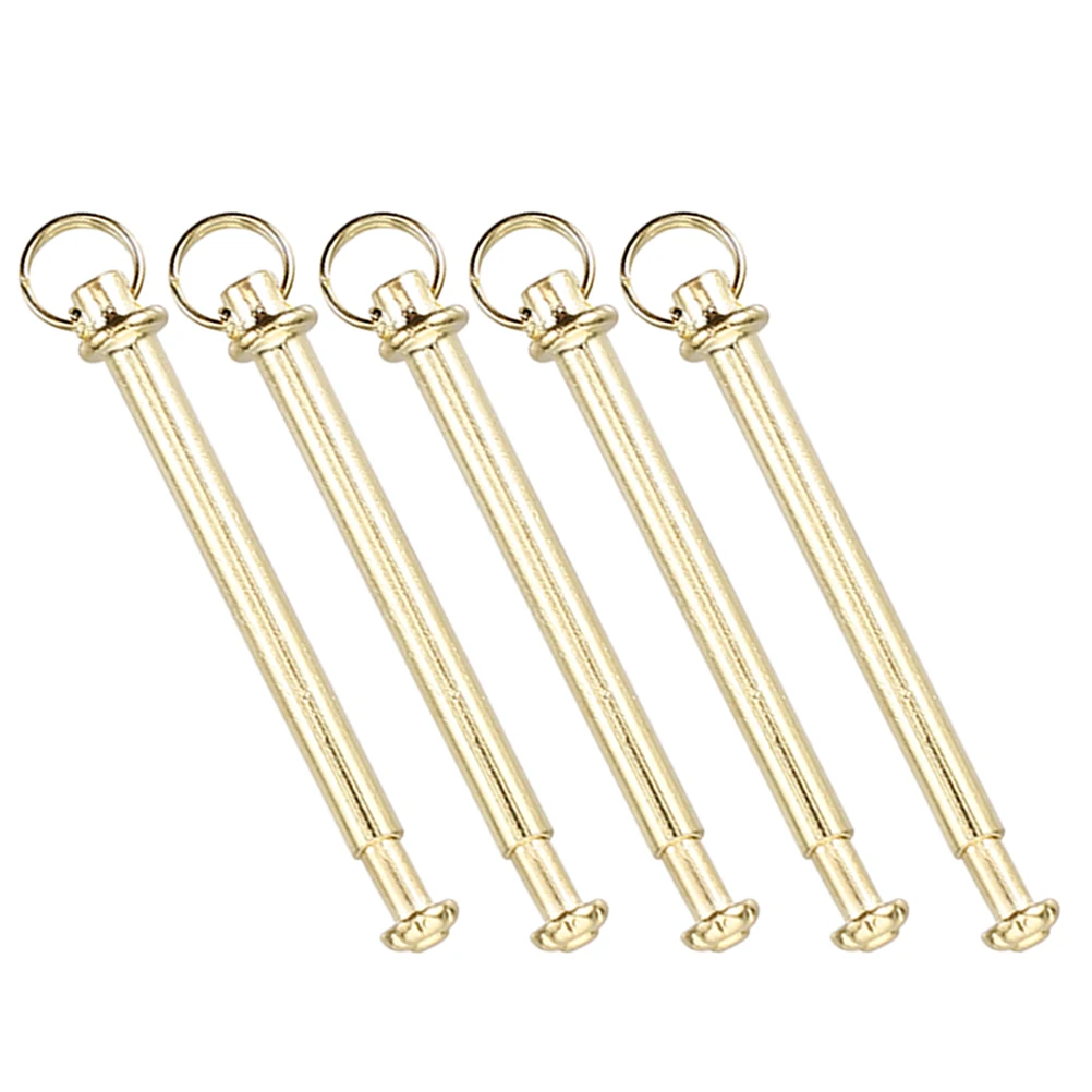 

5 Sets Fan Nail Accessories Rivets Folding Shaft Replacement Foldable Fans Repair Kit Iron and Nuts