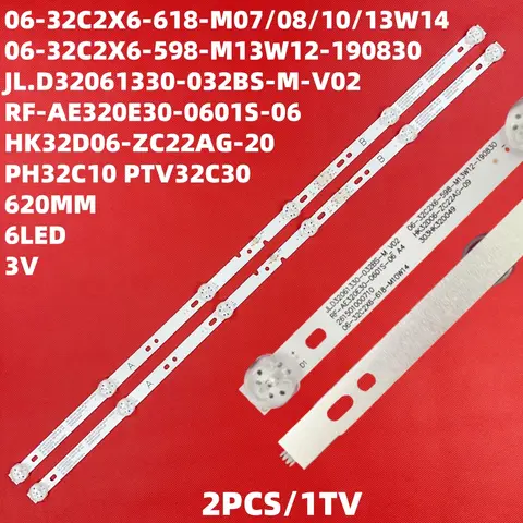 Podświetlenie LED dla Philco PTV32C30D PTV32C30 PH32C10DSGWA 06-32C2X6-618-M10W14-NEW M07W14 M13W14 AKAI AKTV3227H LT-32C485
