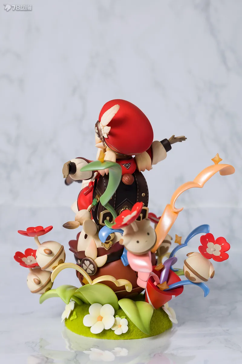

18CM Anime Genshin Impact Spark Knight Klee Figure Anime Model Toy Gift Collection Action Figure Scene Doll Ornament PVC