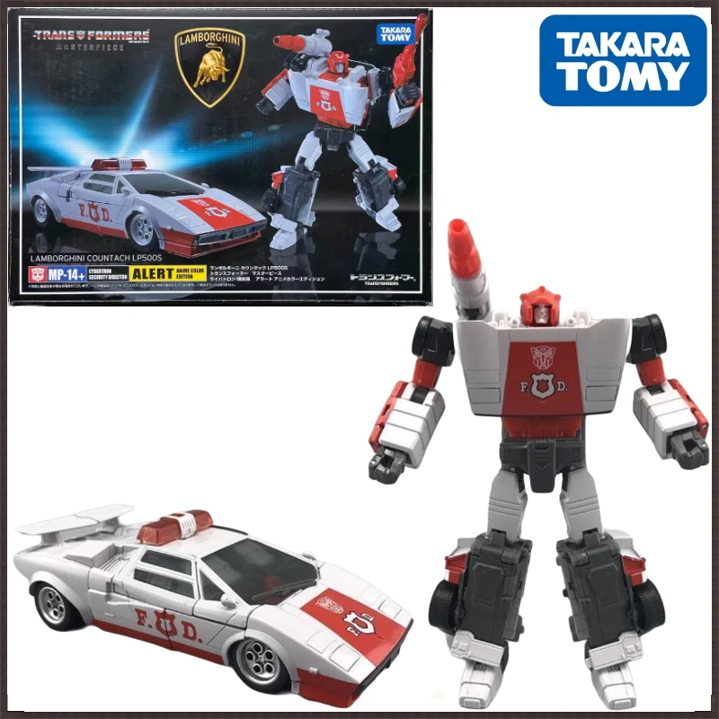 In Stock Takara Tomy Transformers MP Series  MP-14+ Ko Red Alert Collect Action Figure Anime Figures Toys One Piece Holiday Gift